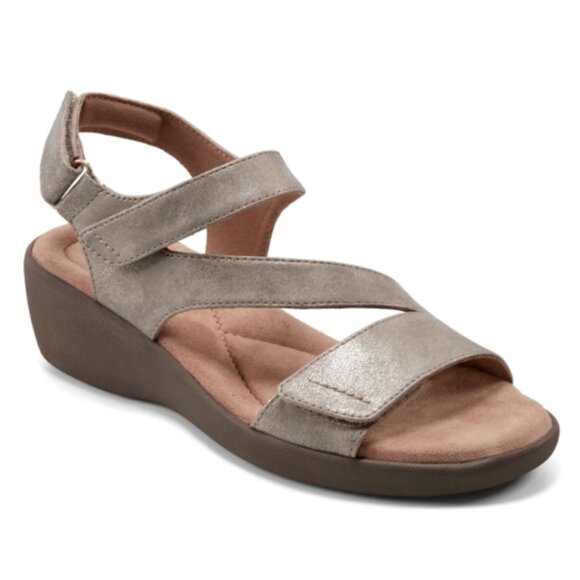 Easy Spirit Women's Kimberly Arch Support Open Toe Ankle Strap Sandal, Size 7M - Picture 1 of 4